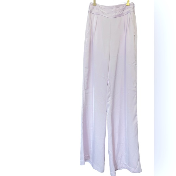 Ramy Brook Satin Joss Wide-Leg Pants - Picture 14 of 16